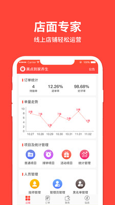 美点到家商家端app