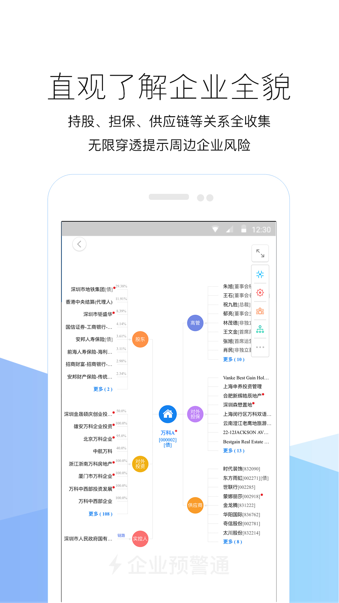 企业预警通APP截图