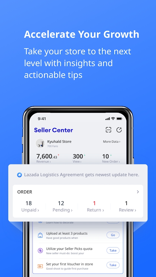 Lazada Seller Center(Lazada卖家版)