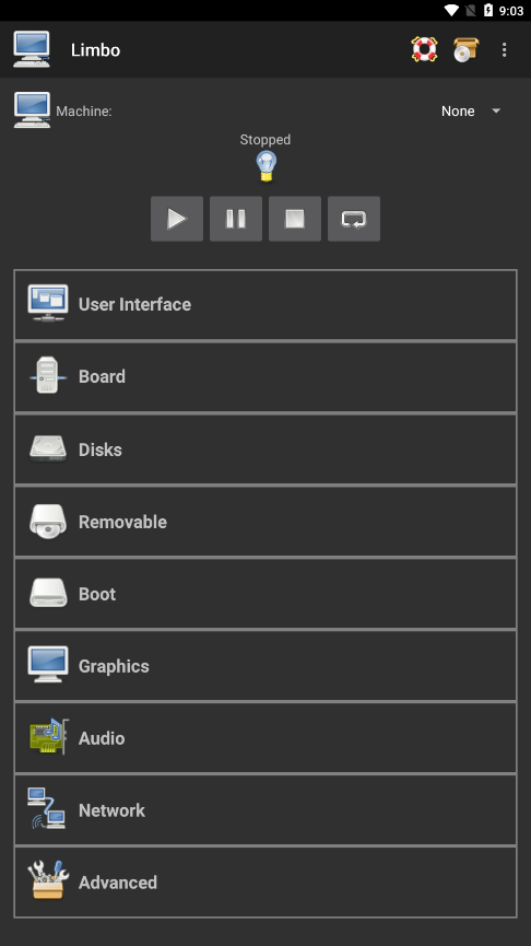 limbo虚拟机最新版APP截图