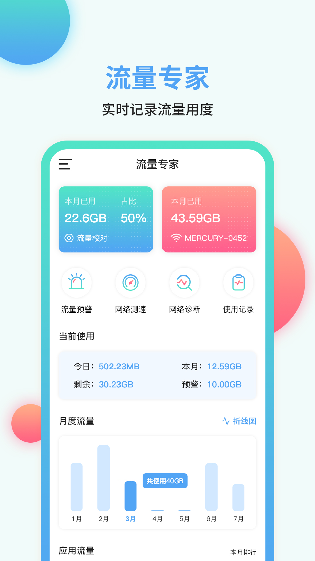 流量管家APP截图