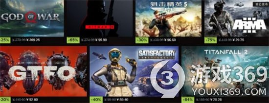 Steam秋季特卖开启 为Steam大奖提名游戏