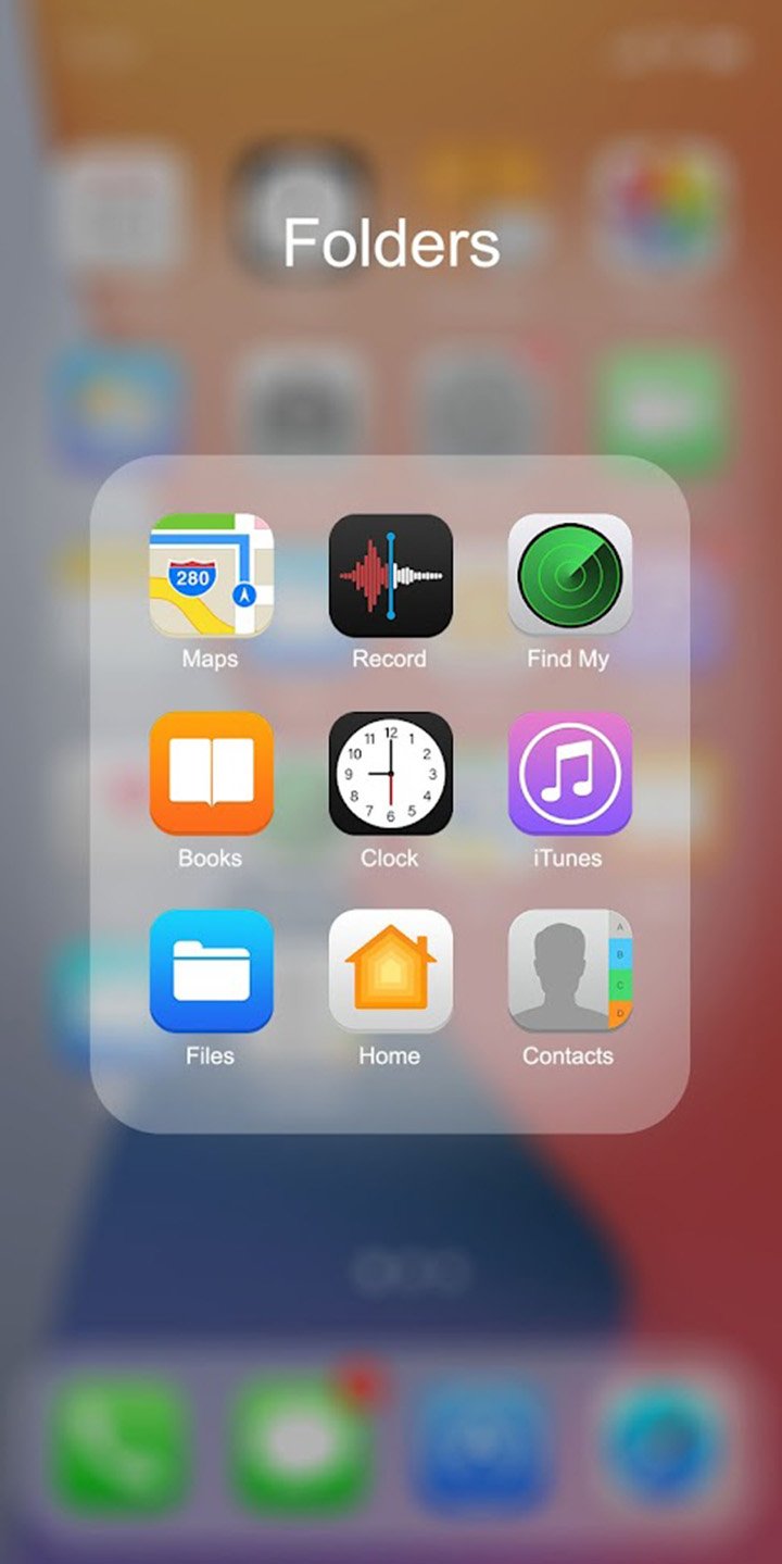 iPhone桌面APP截图