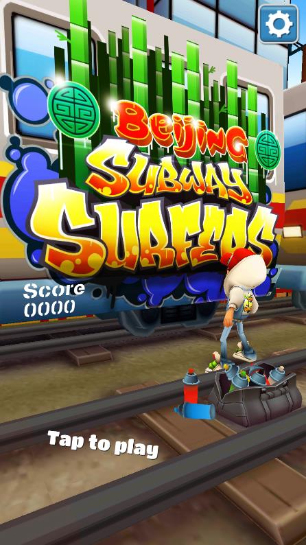 地铁跑酷subwaysurf 无限金币无限钻石