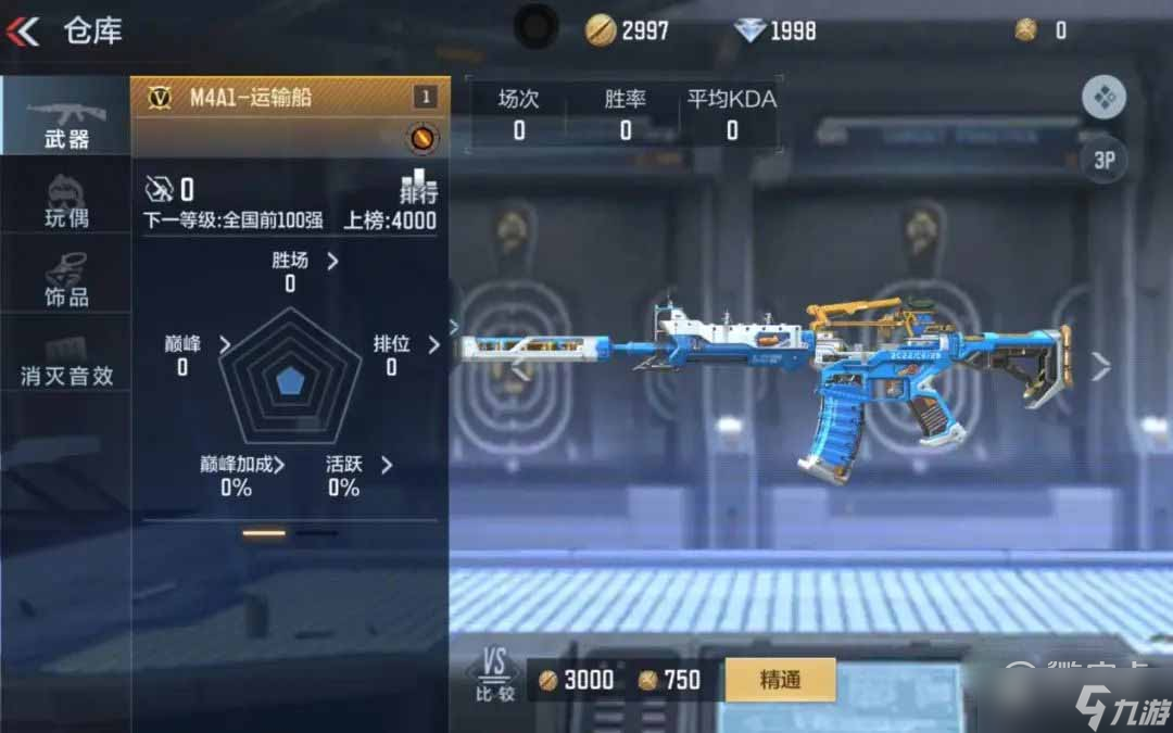 CF手游M4A1运输船测评介绍