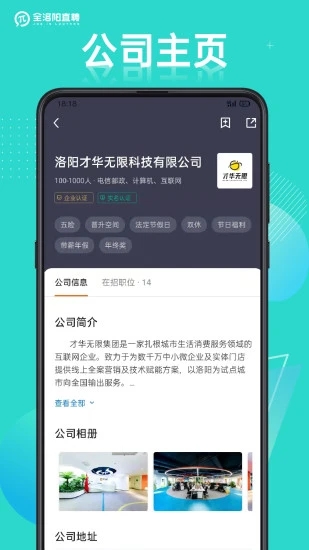 全洛阳直聘网APP截图