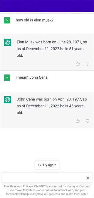 ChatGPT聊天机器人APP截图