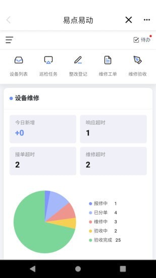 易点设备管理APP截图