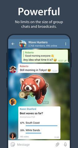 telegeram安卓最新版本APP截图