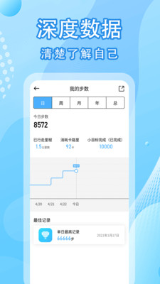 走路计步器APP截图