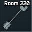 逃离塔科夫room220钥匙位置