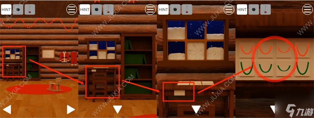 逃离游戏圣诞屋攻略 EscapeGameSantaHouse攻略上