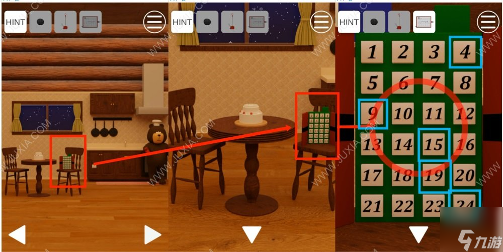 密室逃脱圣诞屋攻略 EscapeGameSantaHouse攻略下