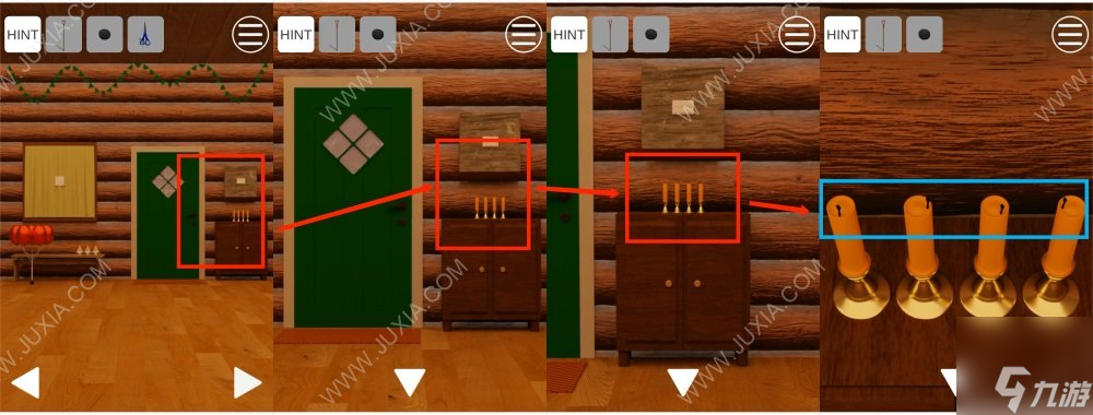 逃离游戏圣诞屋攻略 EscapeGameSantaHouse攻略上