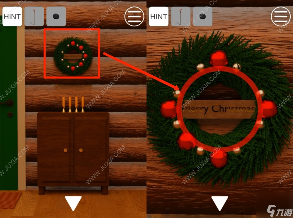 逃离游戏圣诞屋攻略 EscapeGameSantaHouse攻略上