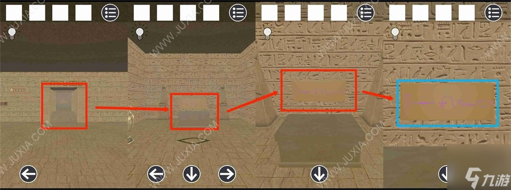 逃脱游戏古埃及金字塔攻略下 符号图案解谜攻略