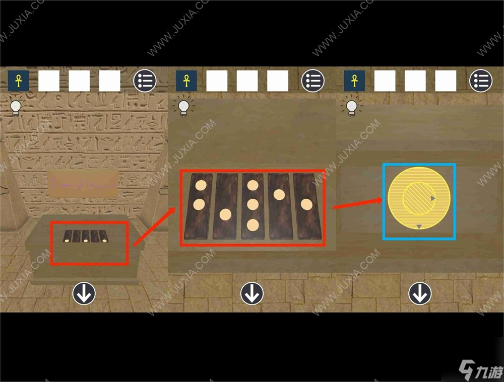 逃脱游戏古埃及金字塔攻略下 符号图案解谜攻略