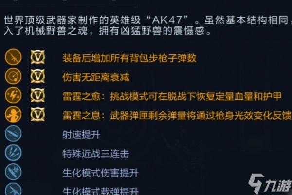 穿越火线枪战王者AK47雷霆介绍