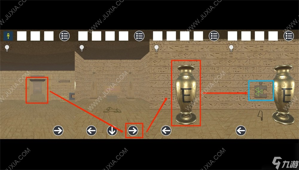 逃脱游戏古埃及金字塔攻略下 符号图案解谜攻略