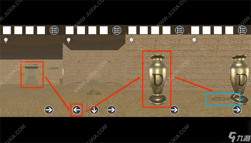 逃脱古埃及金字塔攻略上 密码解谜图文流程