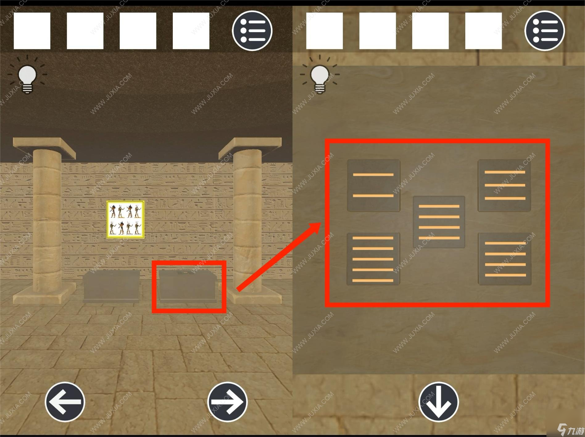 逃脱古埃及金字塔攻略上 密码解谜图文流程