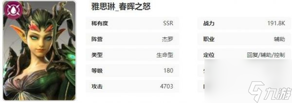 星际52区雅思琳怎么样 星际52区雅思琳技能属性介绍