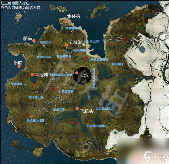 森林steam的地图怎么看 森林地图图文解析