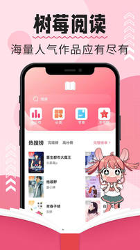 树莓小说阅读器APP截图