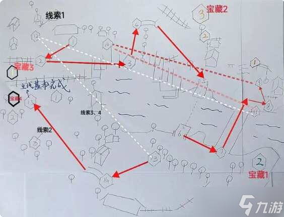 淡墨水云乡虎丘攻略 虎丘秘境宝藏线索分布位置一览[多图]