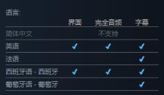 圣殿骑士2支持语言介绍