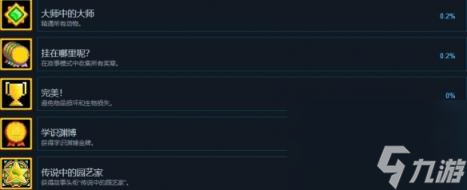 园艺大师游戏成就大全