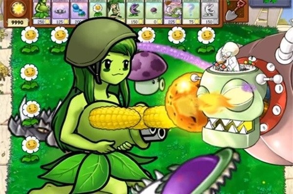 pvz2 女性植物拟人化