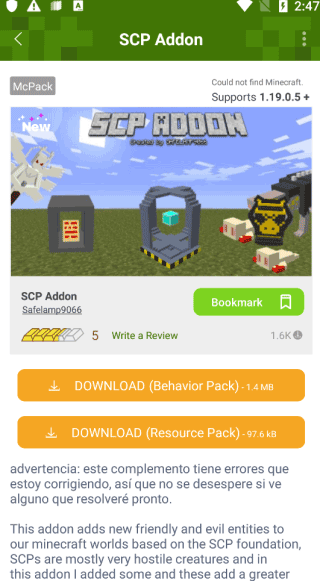 addons for minecraft 汉化版