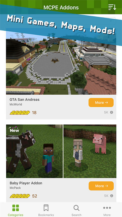 Addons for Minecraft 手机版