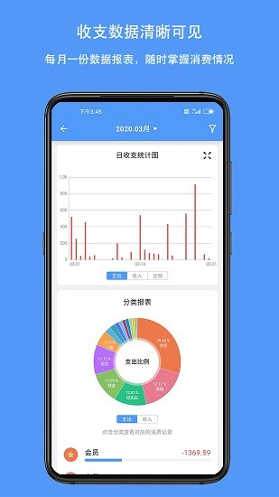 钱迹记账appAPP截图