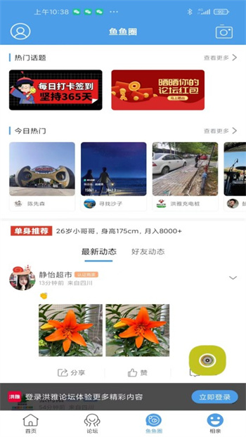 洪雅论坛版APP截图