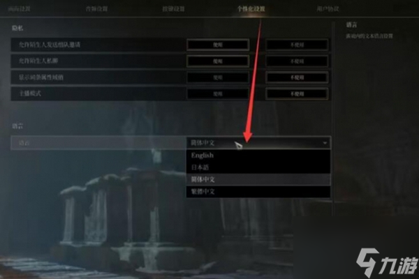 Dungeonborne中文设置方法介绍