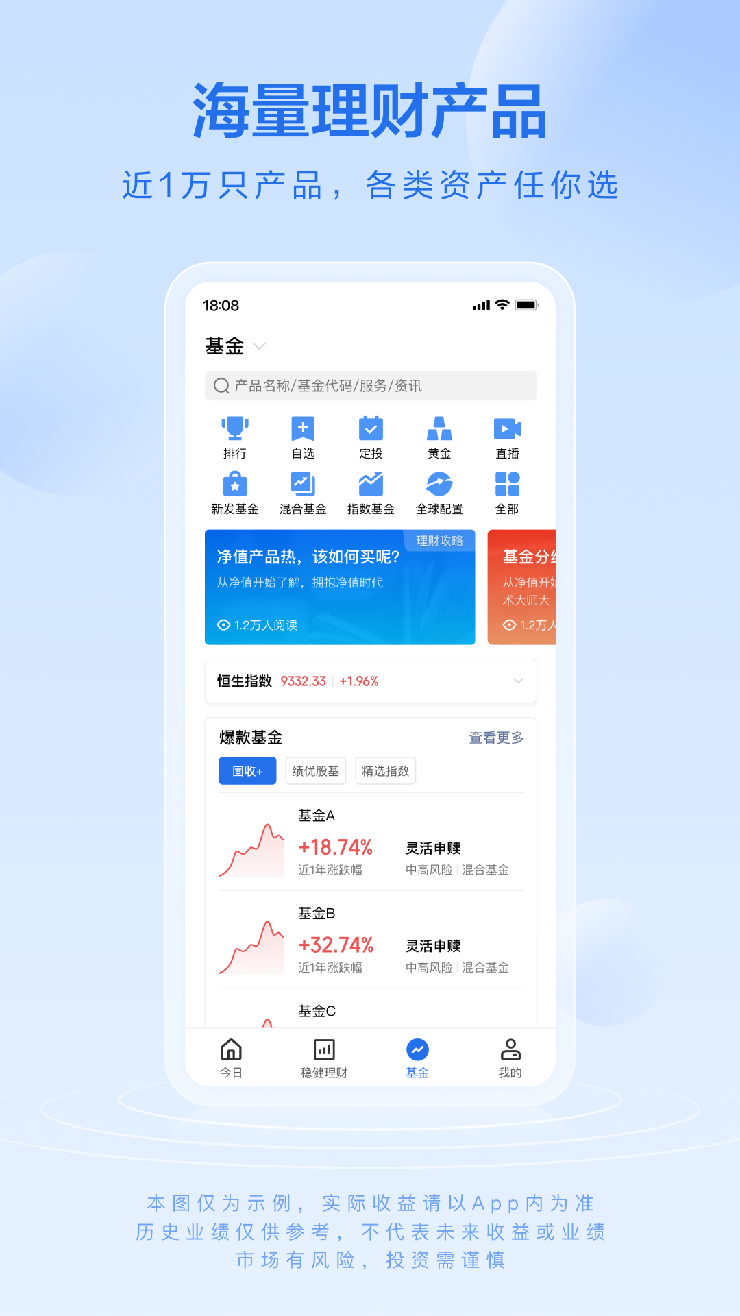 腾讯理财通APP截图