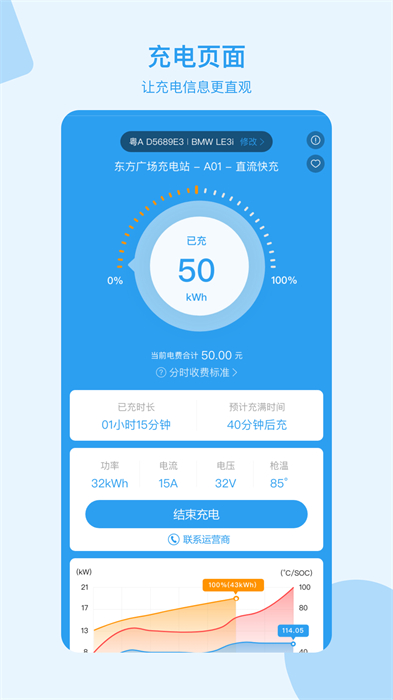 永易充(共享充电桩)APP截图