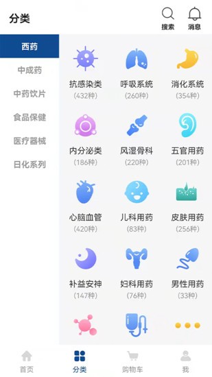 海棠医药APP截图