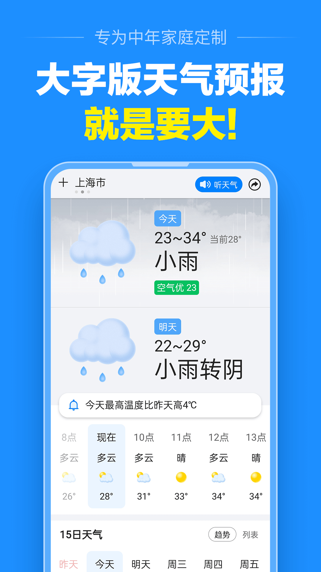 准点天气预报软件