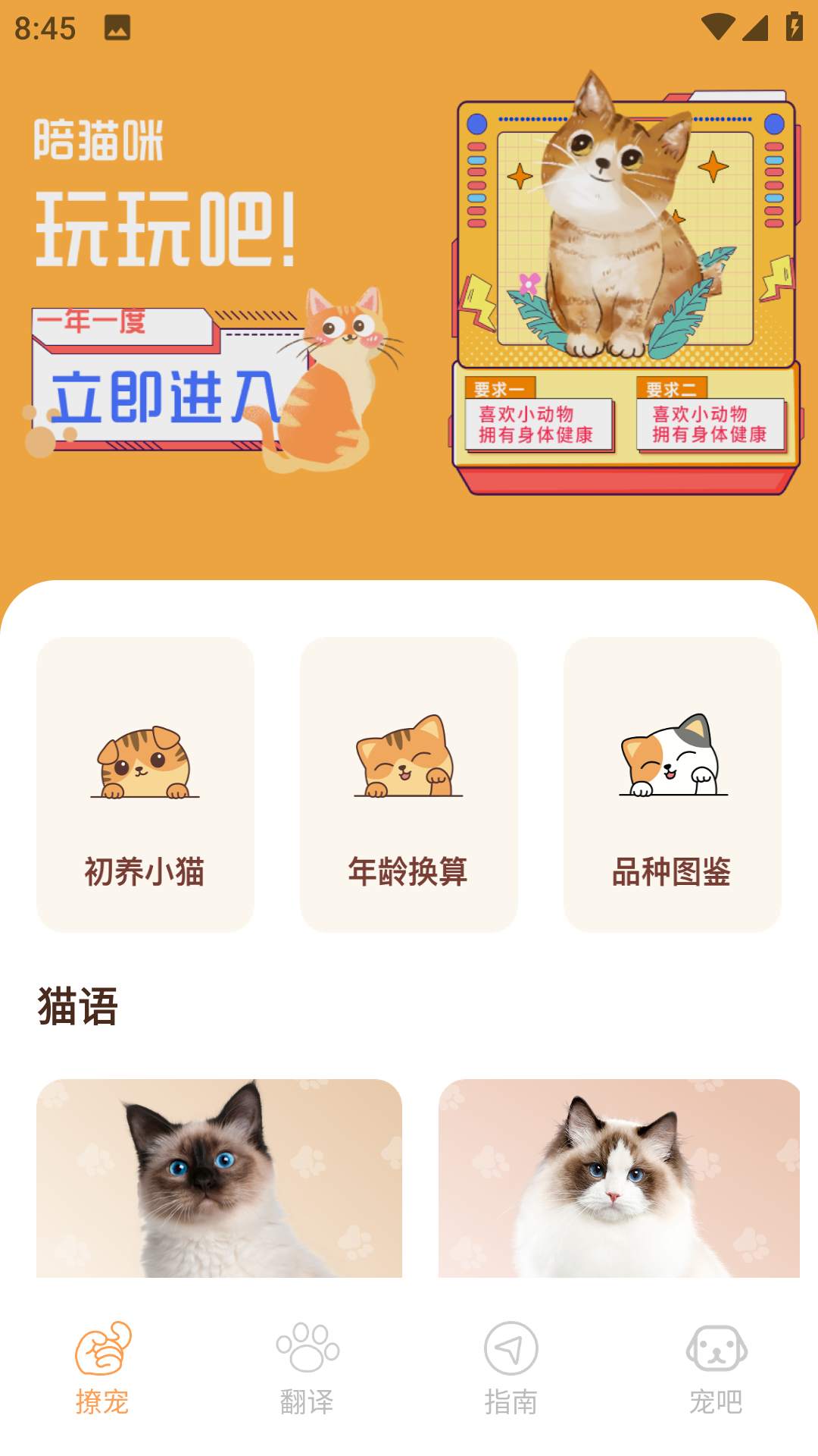 Peppycat猫语翻译器安卓版v1.0.3