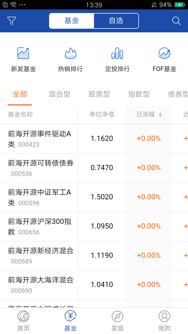 前海开源基金安卓版v3.8.1