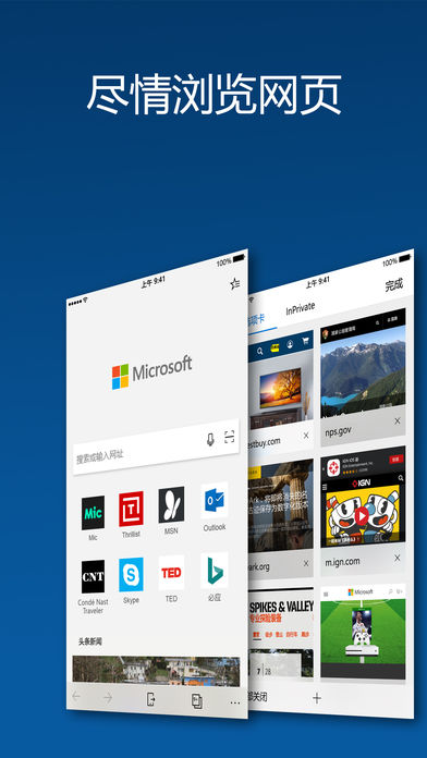 Microsoft EdgeAPP截图