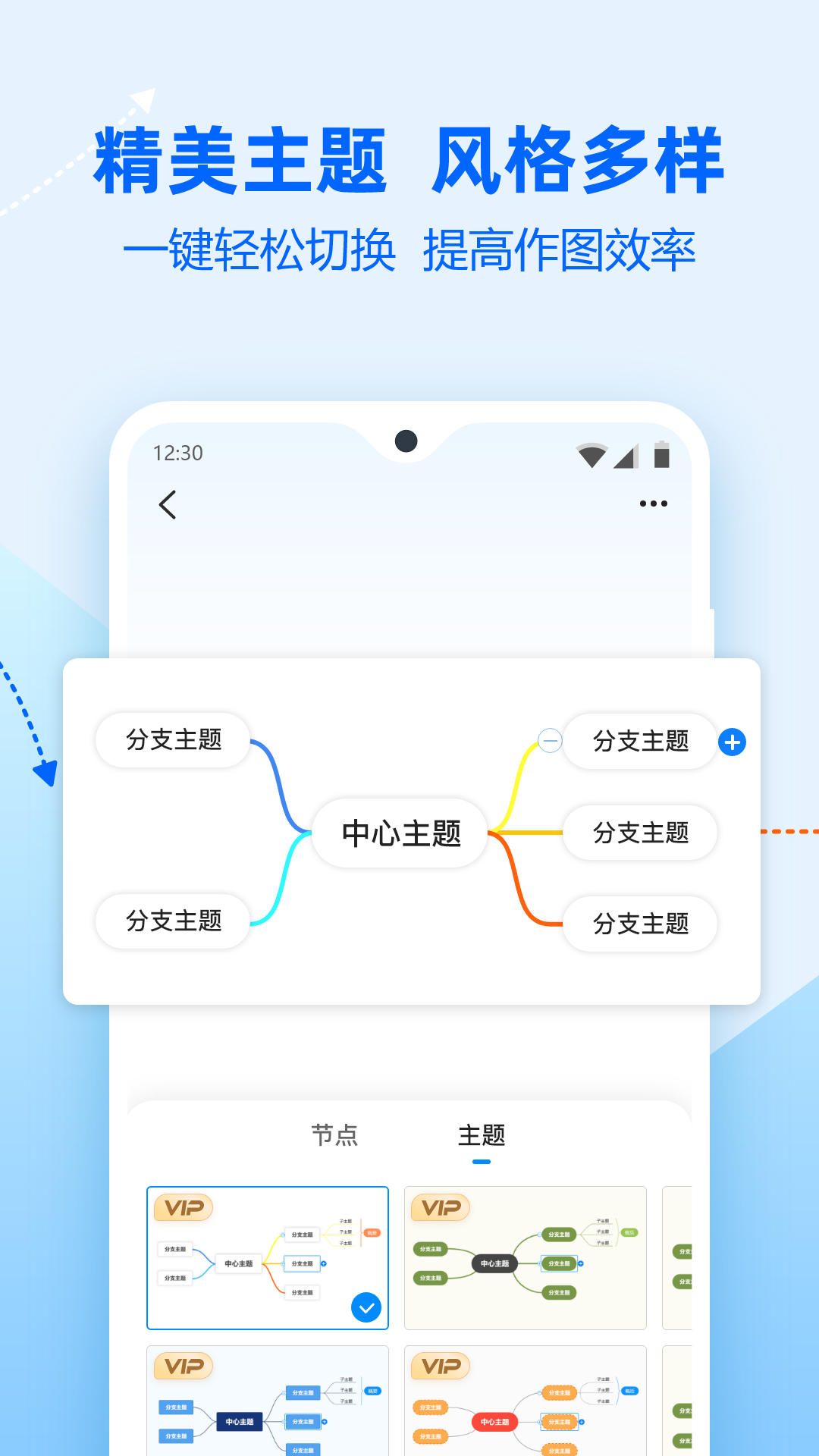 迅捷思维导图安卓版v3.2.0.0APP截图