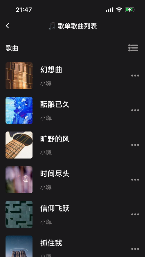 汽震音乐APP截图