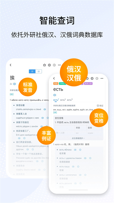 外研社俄语词典APP截图