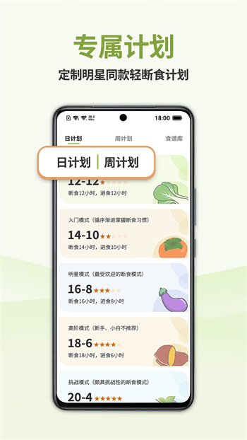 懒人轻断食APP截图