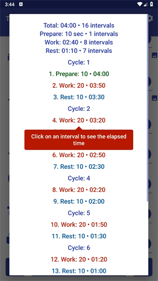 tabata timer手机版