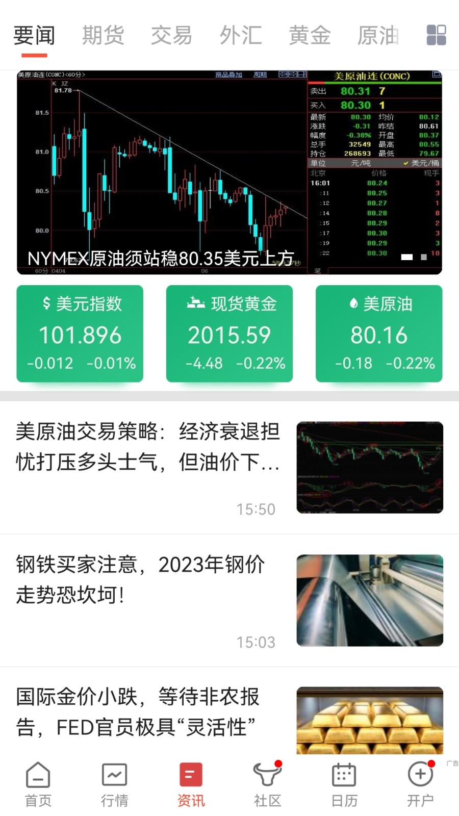 汇通财经app